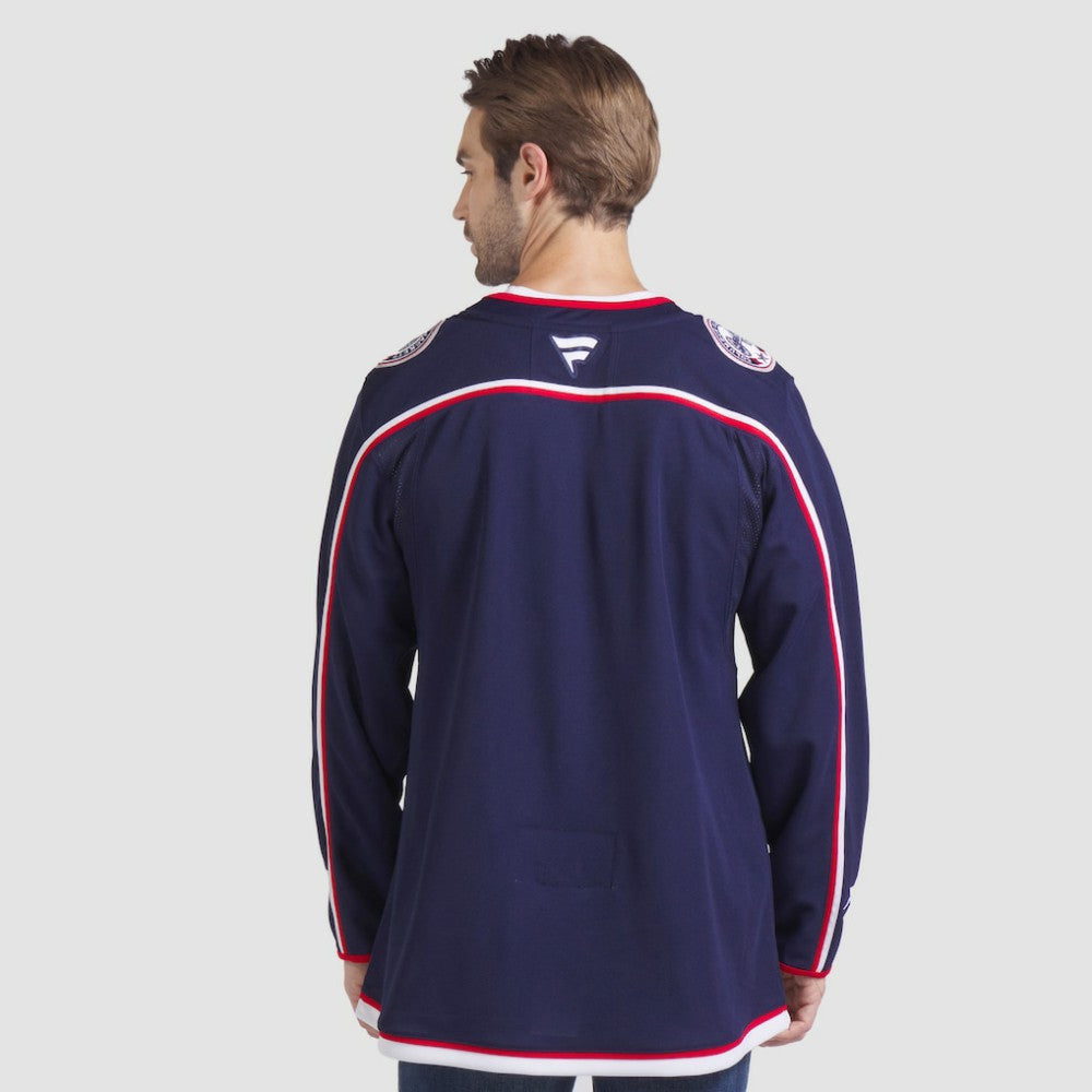 Columbus Blue Jackets Fanatics Home Premium Jersey - Navy - NHL