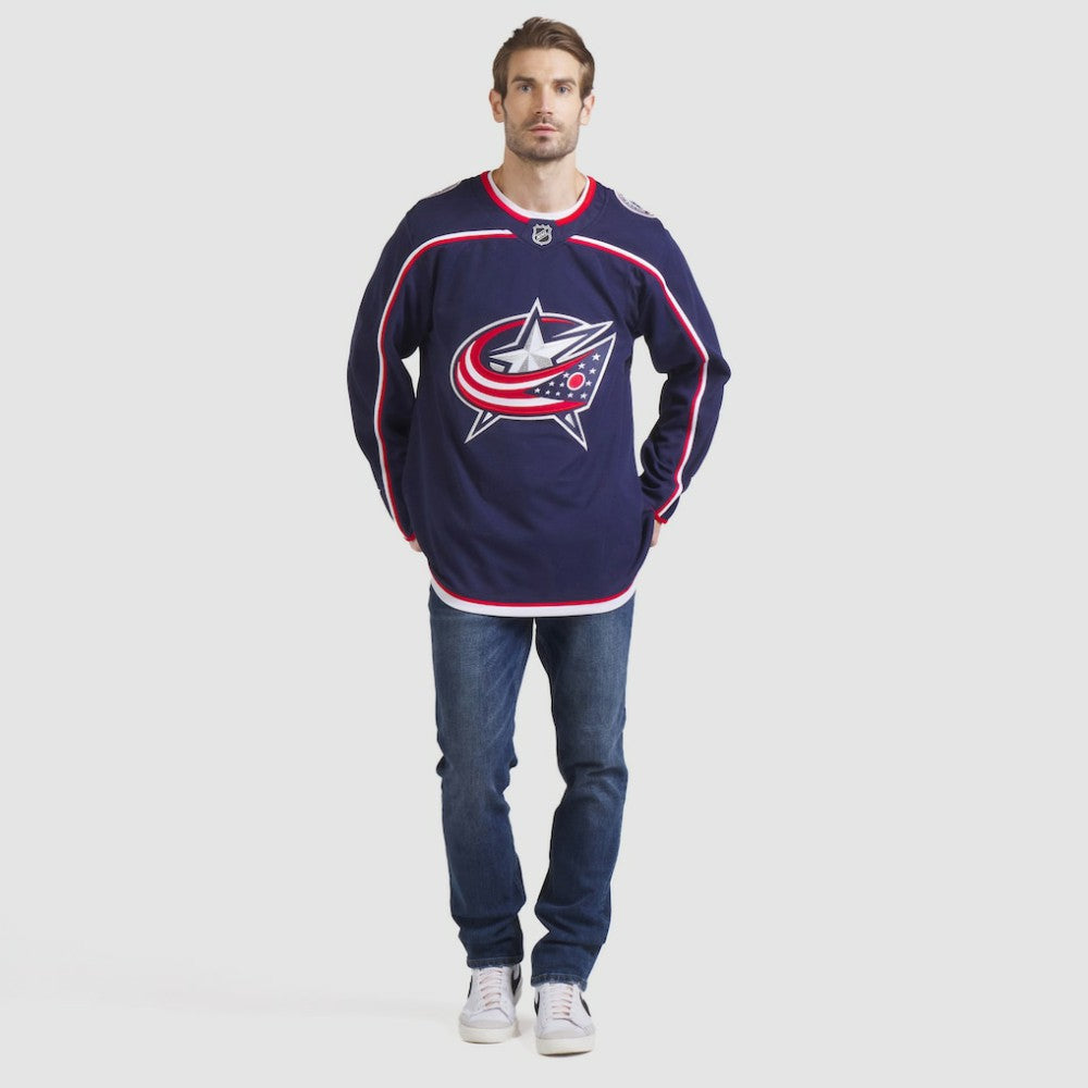 Columbus Blue Jackets Fanatics Home Premium Jersey - Navy - NHL