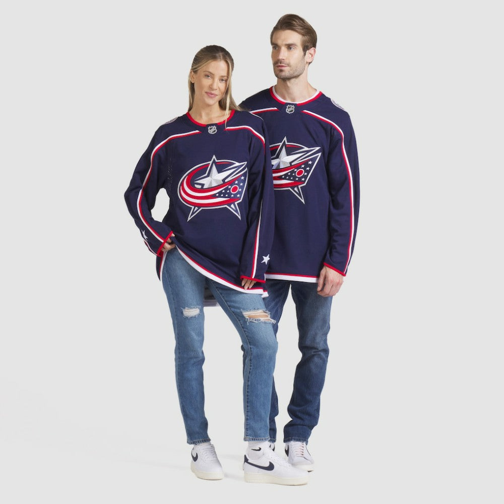 Columbus Blue Jackets Fanatics Home Premium Jersey - Navy - NHL