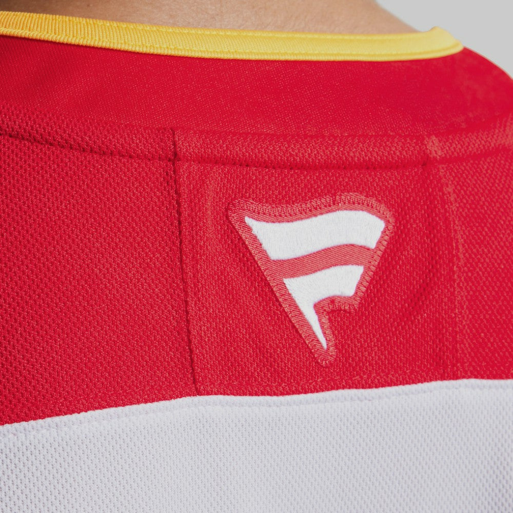 Calgary Flames Fanatics Away Premium Jersey - White - NHL