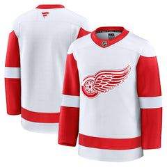 Detroit Red Wings Fanatics Away Premium Jersey - White - NHL