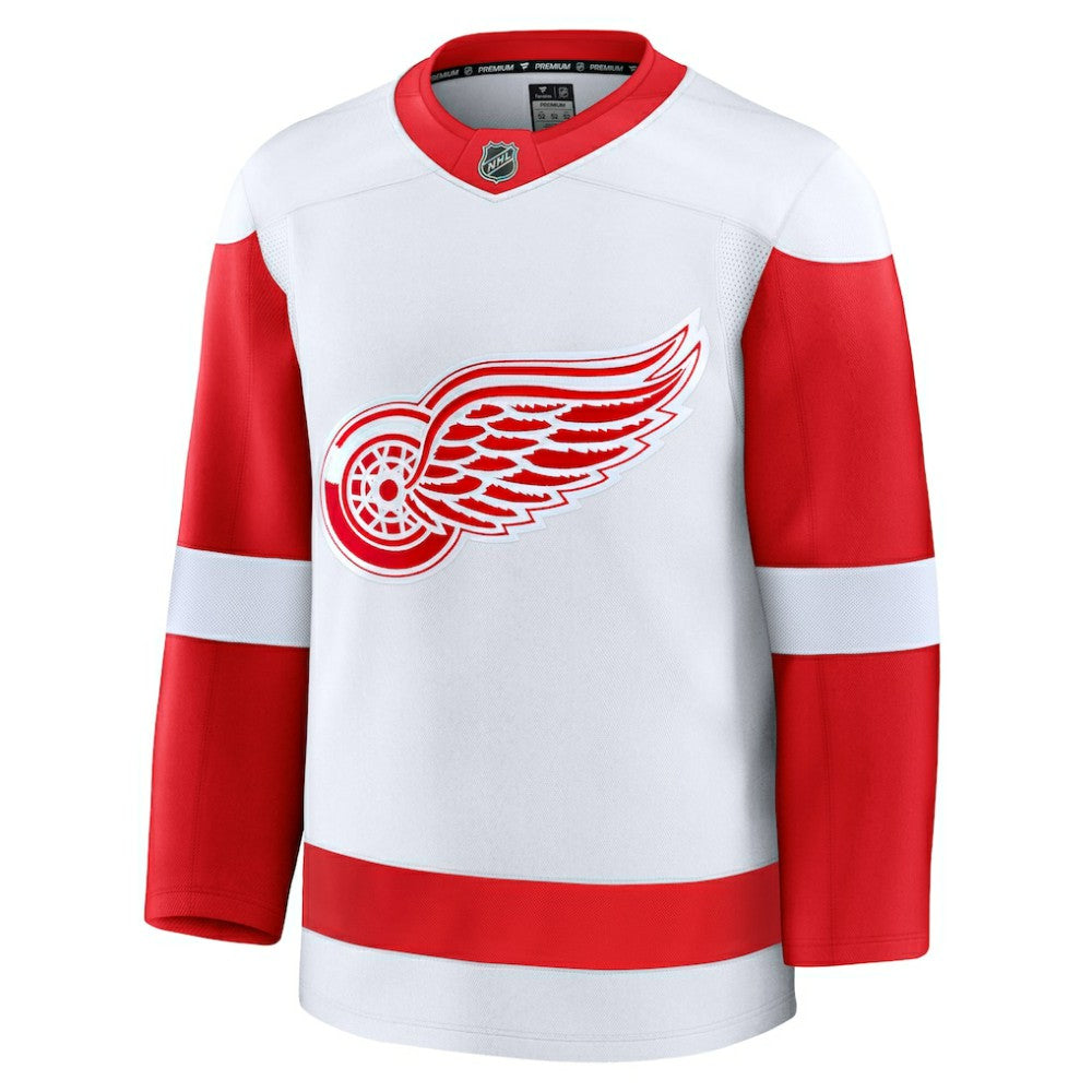 Detroit Red Wings Fanatics Away Premium Jersey - White - NHL