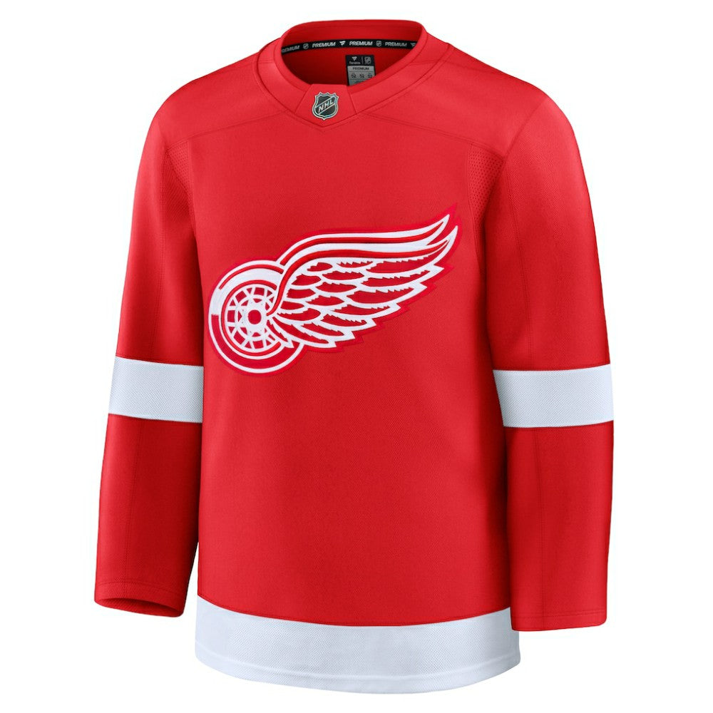 Detroit Red Wings Fanatics Home Premium Jersey - Red - NHL