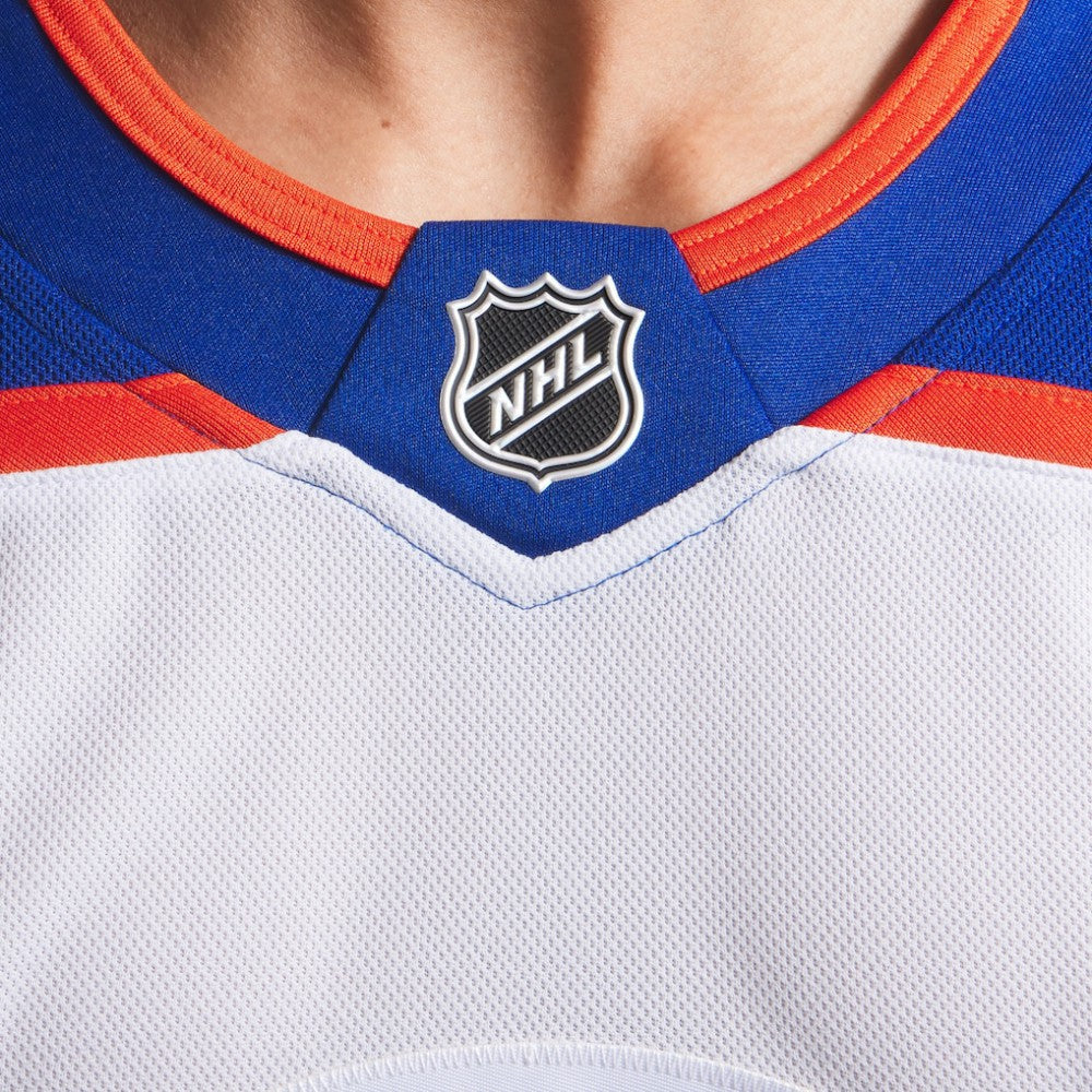 Edmonton Oilers Fanatics Away Premium Jersey - White - NHL