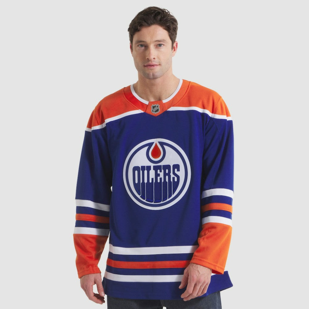 Edmonton Oilers Fanatics Home Premium Jersey - Royal - NHL