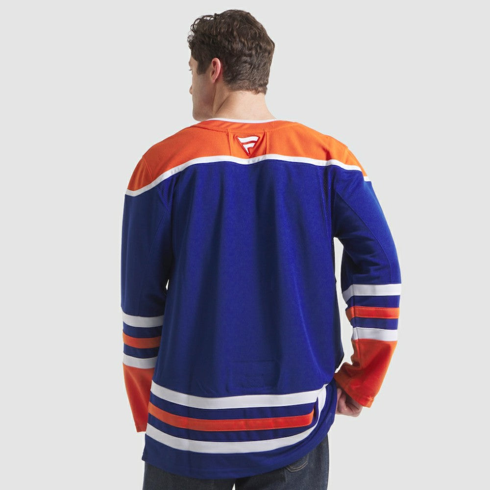 Edmonton Oilers Fanatics Home Premium Jersey - Royal - NHL