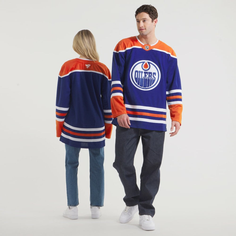 Edmonton Oilers Fanatics Home Premium Jersey - Royal - NHL