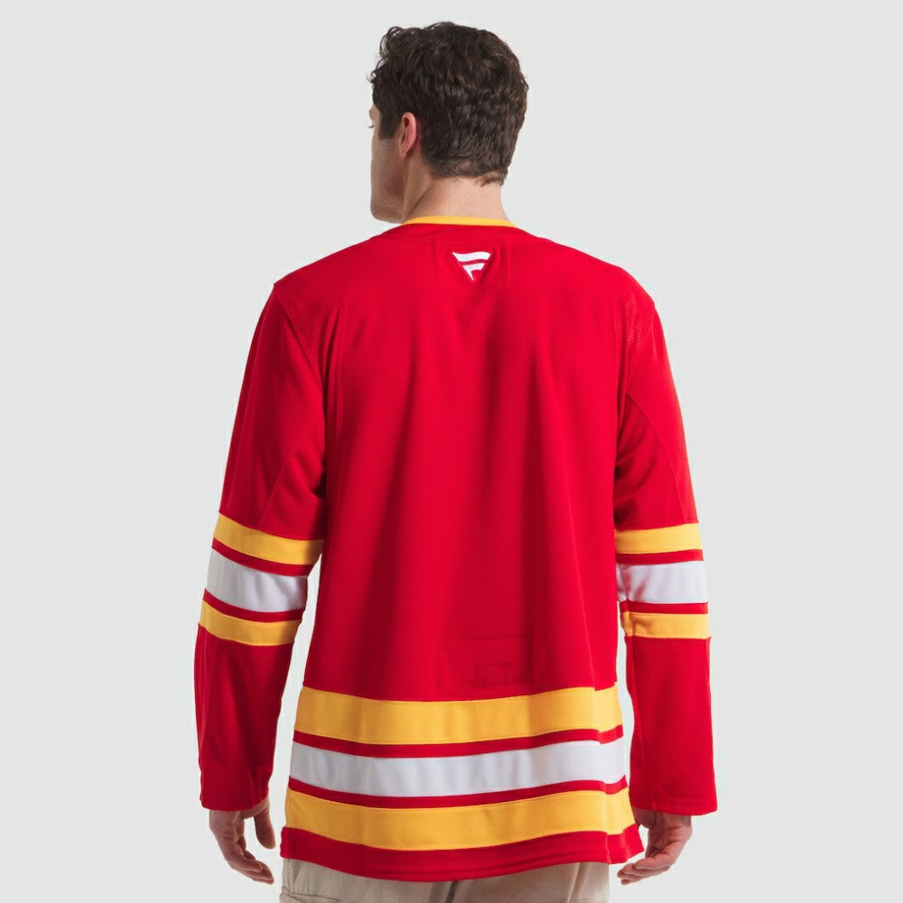 Calgary Flames Fanatics Home Premium Jersey - Red - NHL