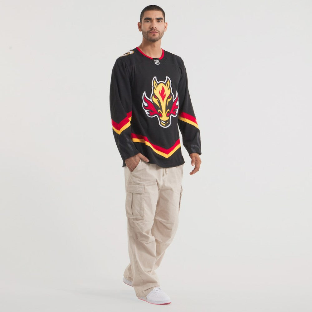 Calgary Flames Fanatics Alternate Premium Jersey - Black - NHL