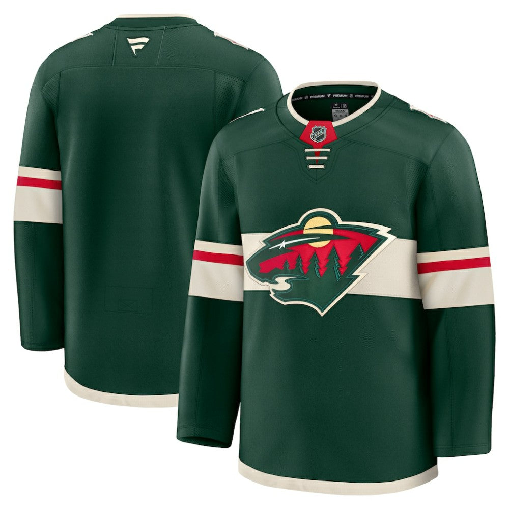 Minnesota Wild Fanatics Home Premium Jersey - Green - NHL