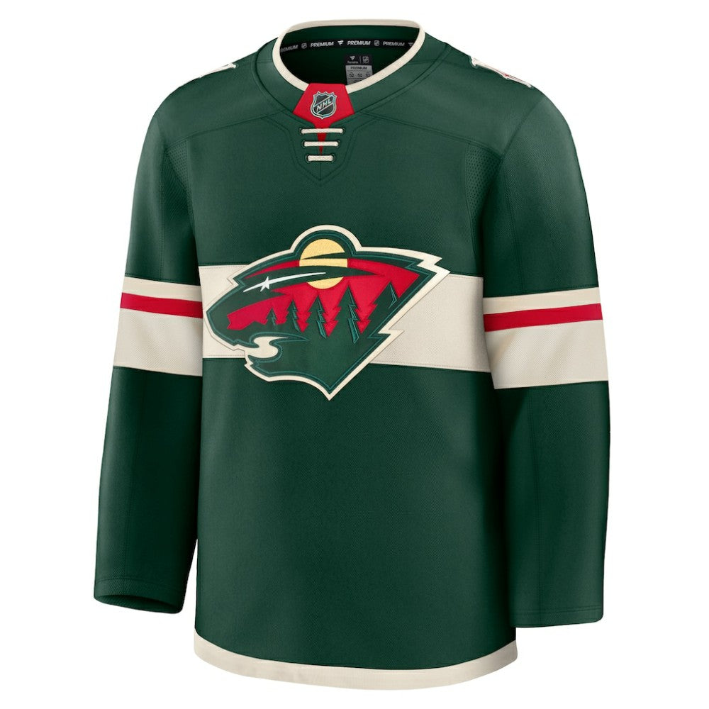 Minnesota Wild Fanatics Home Premium Jersey - Green - NHL