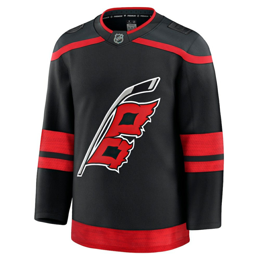 Carolina Hurricanes Fanatics Home Premium Jersey - Black - NHL