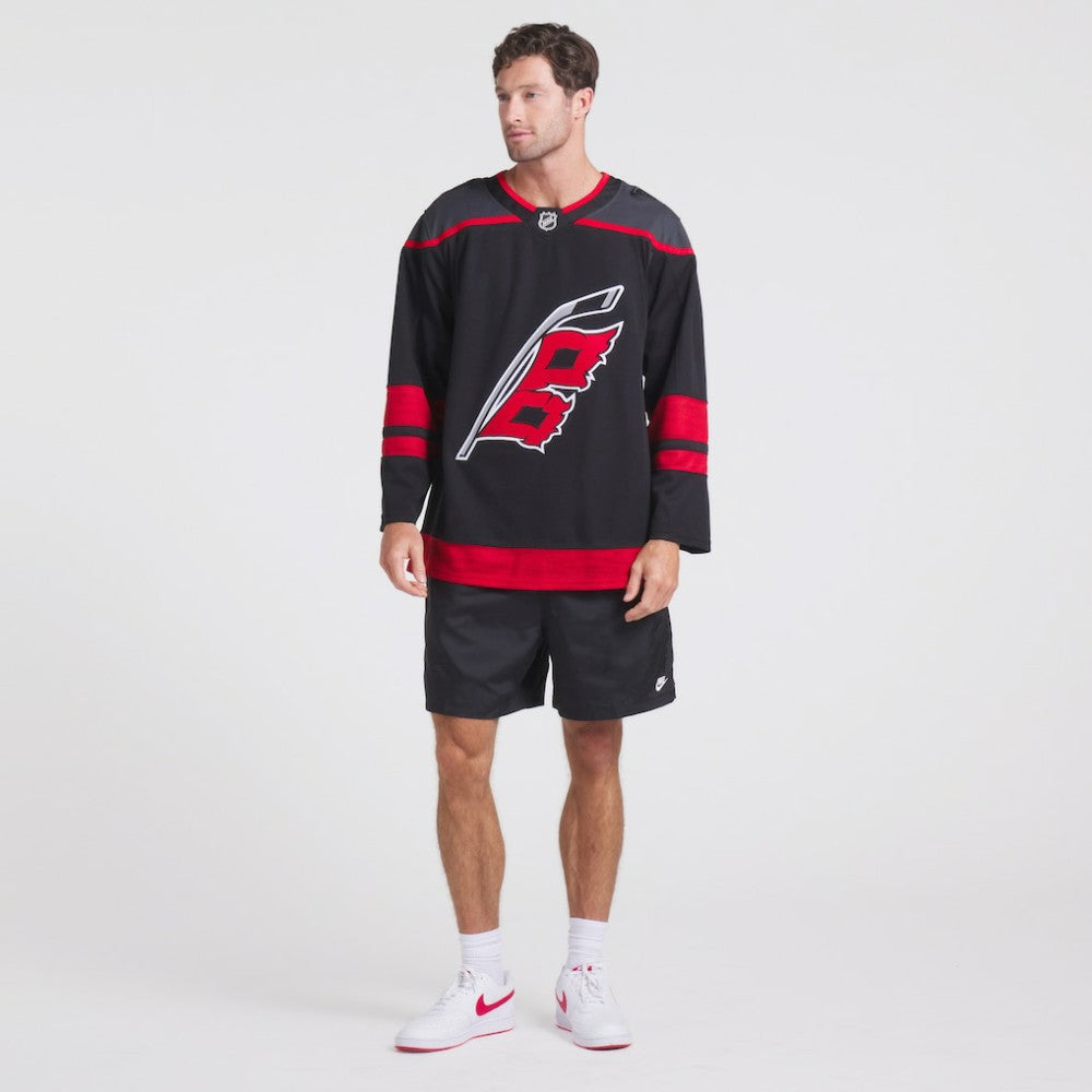Carolina Hurricanes Fanatics Home Premium Jersey - Black - NHL