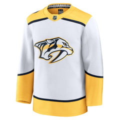 Nashville Predators Fanatics Away Premium Jersey - White - NHL