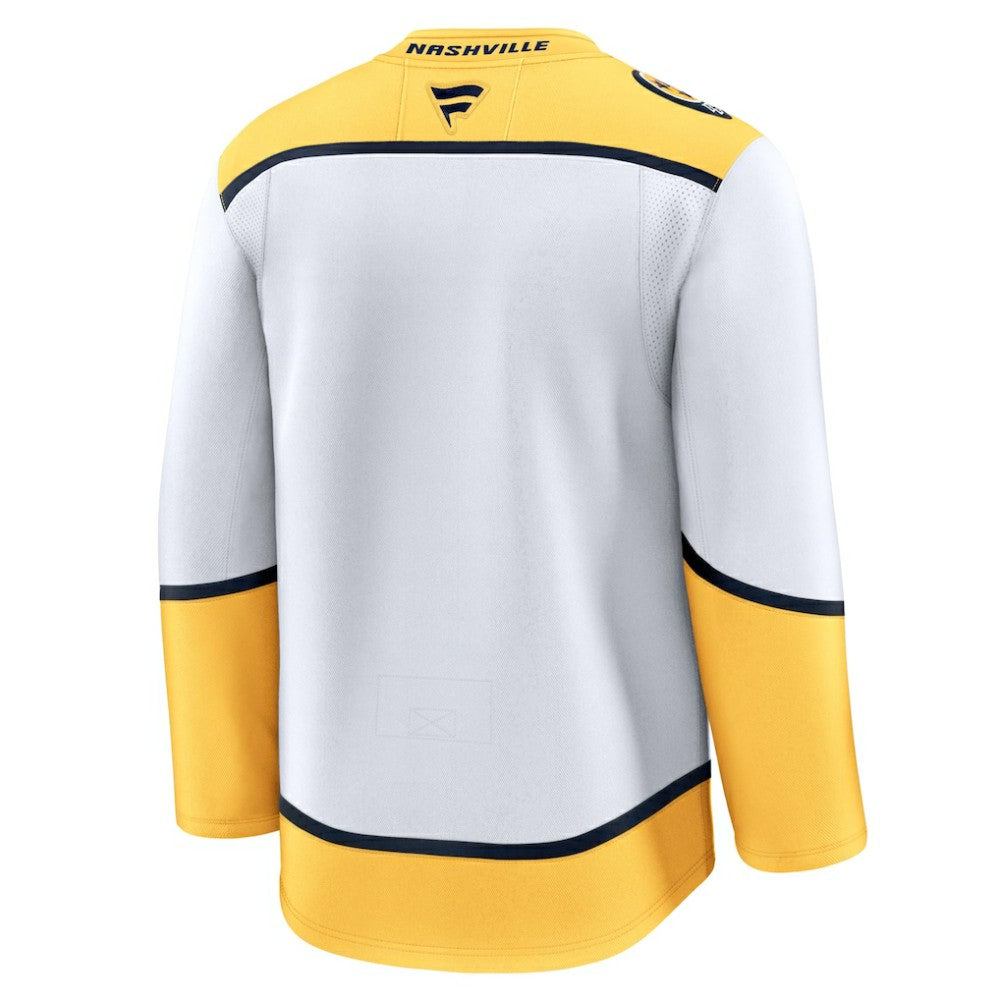 Nashville Predators Fanatics Away Premium Jersey - White - NHL