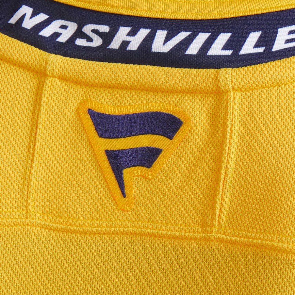 Nashville Predators Fanatics Home Premium Jersey - Yellow - NHL