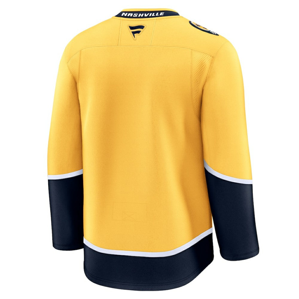 Nashville Predators Fanatics Home Premium Jersey - Yellow - NHL