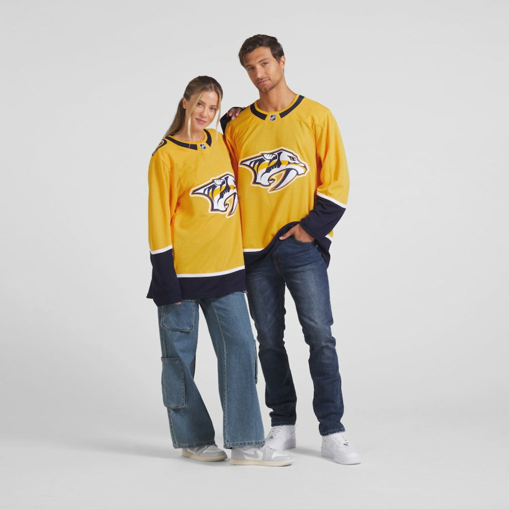 Nashville Predators Fanatics Home Premium Jersey - Yellow - NHL