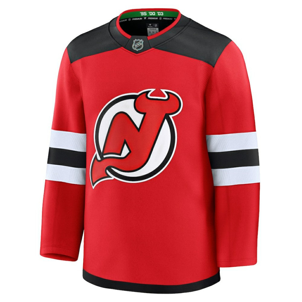 New Jersey Devils Fanatics Home Premium Jersey - Red - NHL