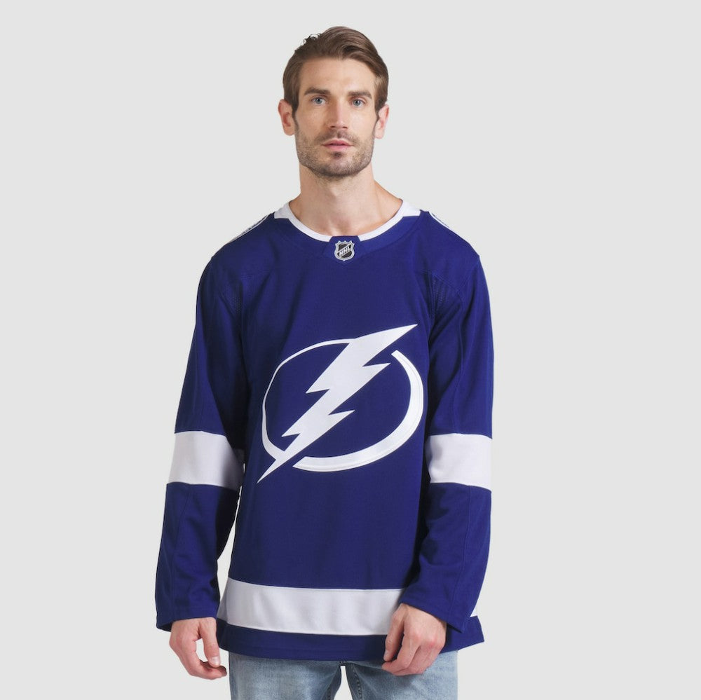 Tampa Bay Lightning Fanatics Home Premium Jersey - Blue - NHL