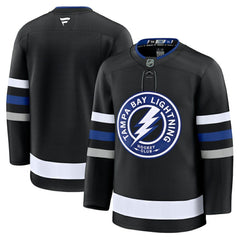 Tampa Bay Lightning Fanatics Alternate Premium Jersey - Black - NHL