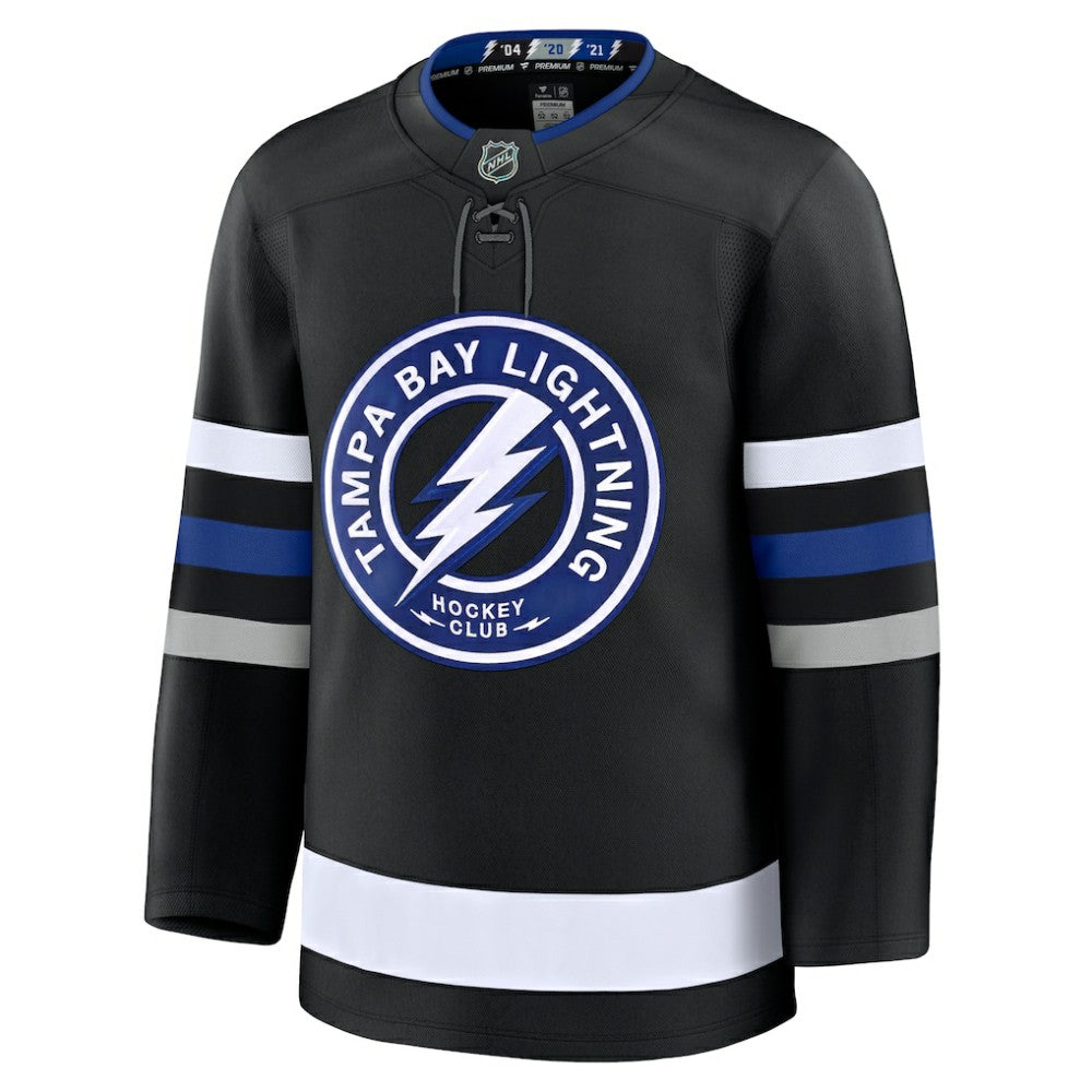 Tampa Bay Lightning Fanatics Alternate Premium Jersey - Black - NHL