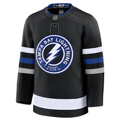 Tampa Bay Lightning Fanatics Alternate Premium Jersey - Black - NHL
