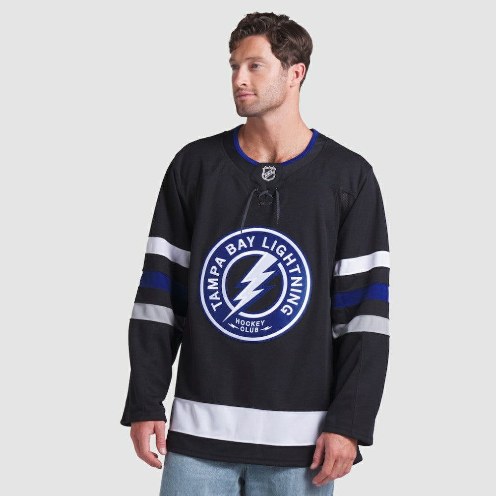 Tampa Bay Lightning Fanatics Alternate Premium Jersey - Black - NHL