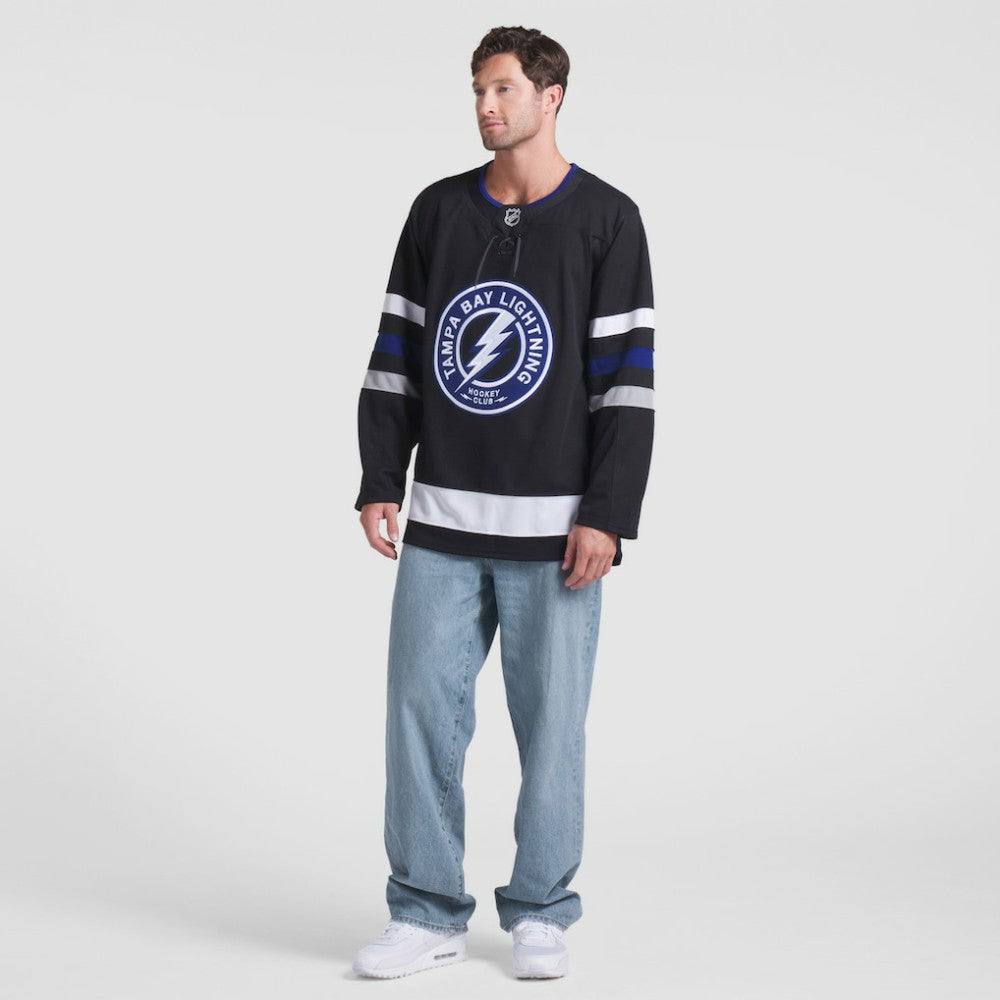 Tampa Bay Lightning Fanatics Alternate Premium Jersey - Black - NHL
