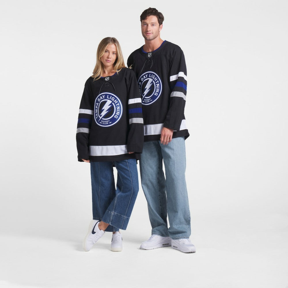 Tampa Bay Lightning Fanatics Alternate Premium Jersey - Black - NHL