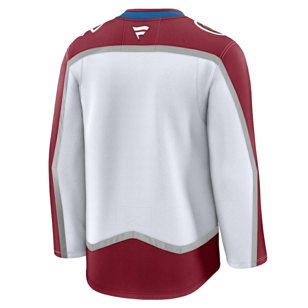 Colorado Avalanche Fanatics Away Premium Jersey - White - NHL