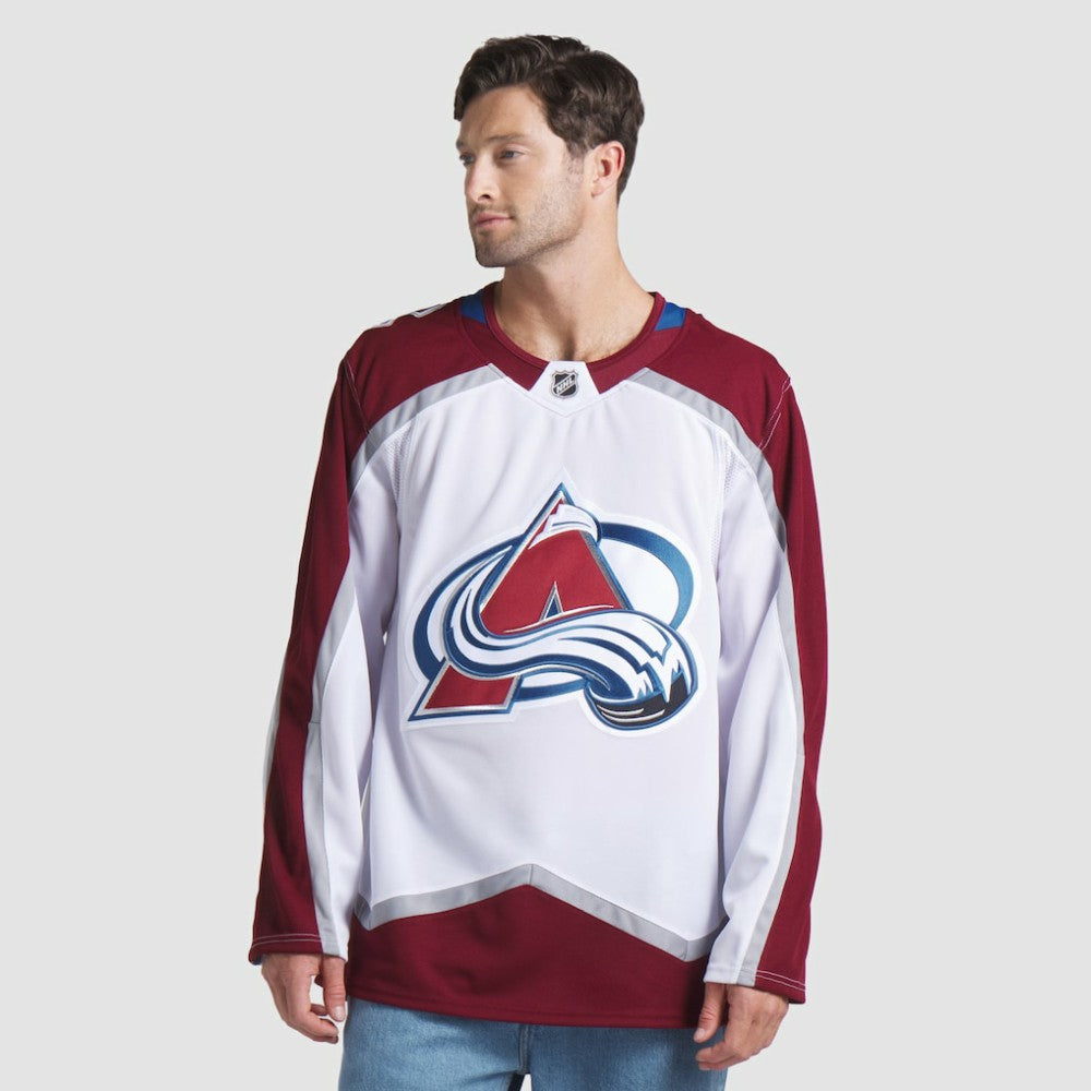 Colorado Avalanche Fanatics Away Premium Jersey - White - NHL