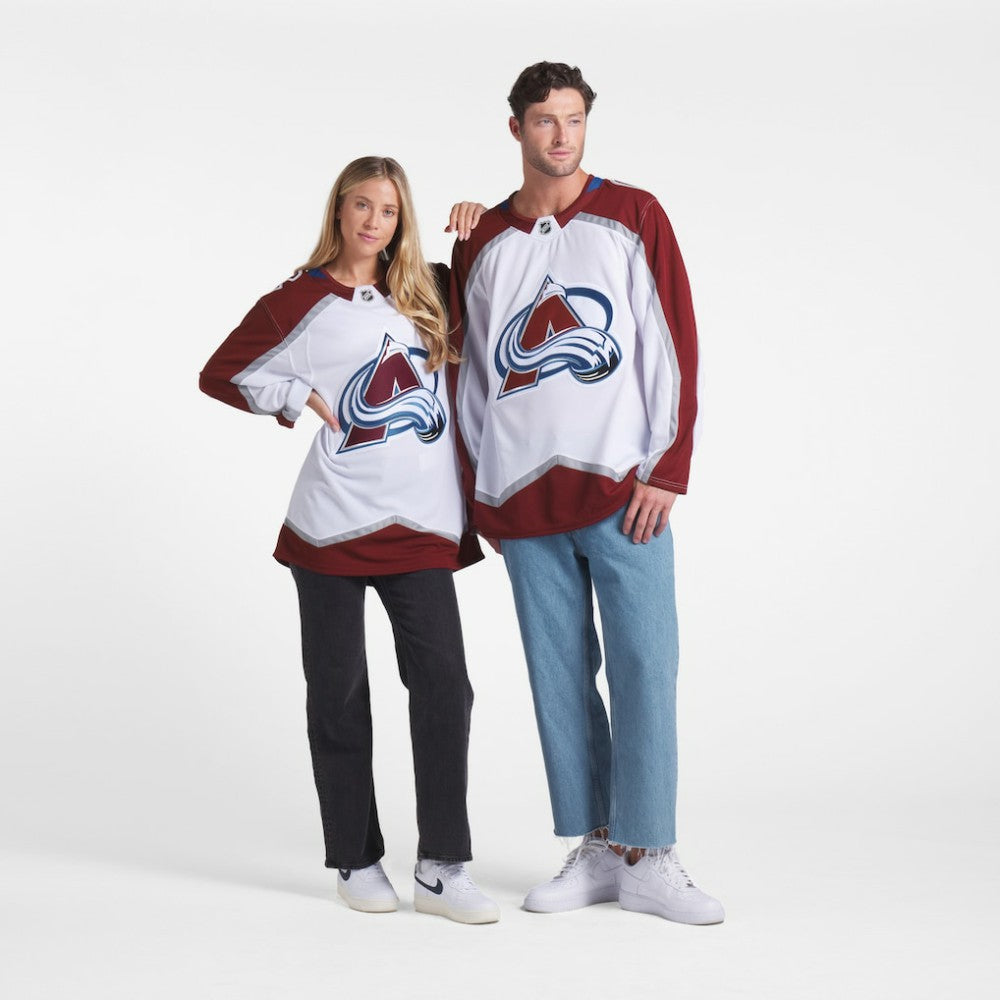 Colorado Avalanche Fanatics Away Premium Jersey - White - NHL