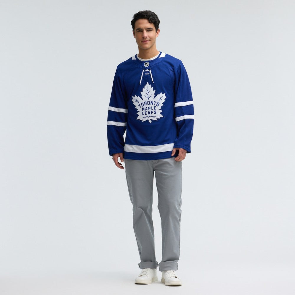 Toronto Maple Leafs Fanatics Home Premium Jersey - Blue - NHL