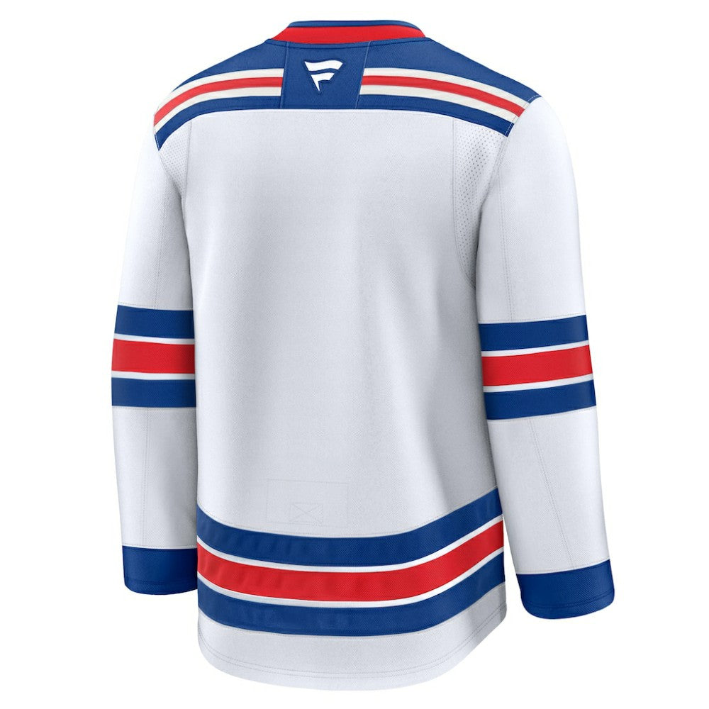 New York Rangers Fanatics Away Premium Jersey - White - NHL