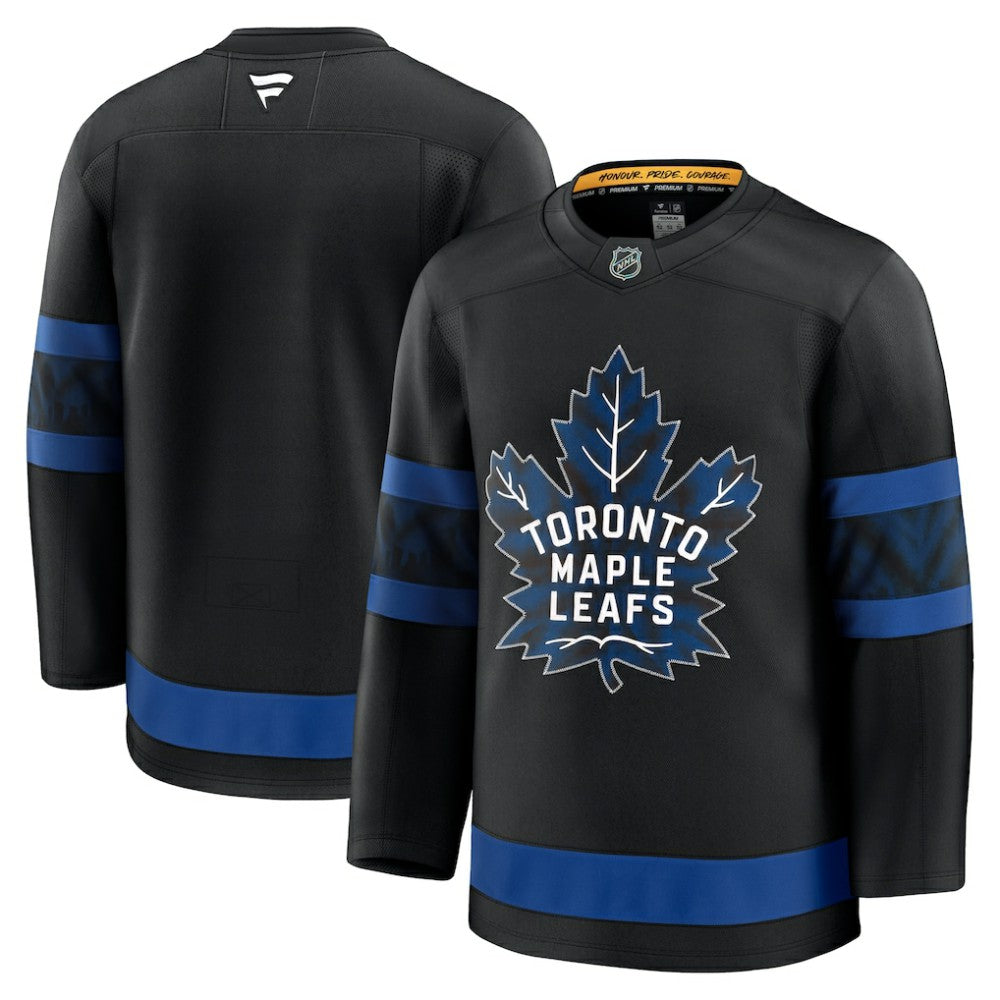 Toronto Maple Leafs Fanatics Alternate Premium Jersey - Black - NHL