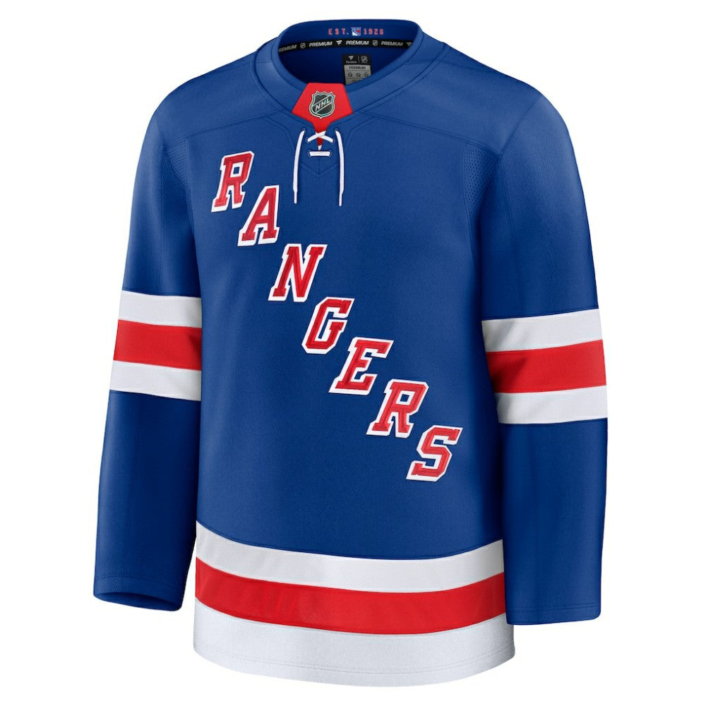 New York Rangers Fanatics Home Premium Jersey - Blue - NHL