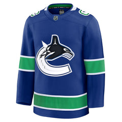 Vancouver Canucks Fanatics Home Premium Jersey - Blue - NHL