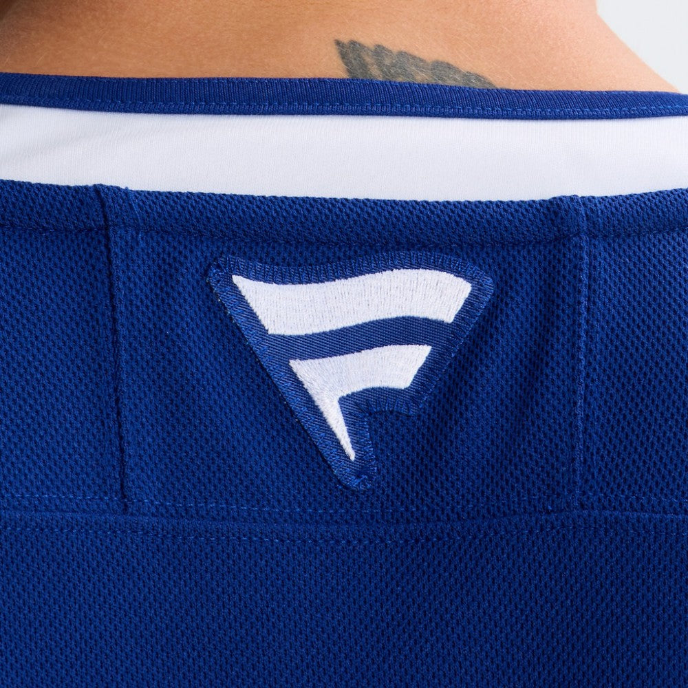 Vancouver Canucks Fanatics Home Premium Jersey - Blue - NHL