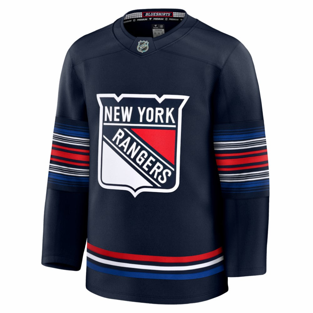 New York Rangers Fanatics Alternate Premium Jersey - Navy - NHL