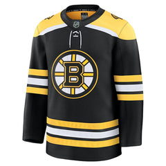 Boston Bruins Fanatics Home Premium Jersey - Black - NHL
