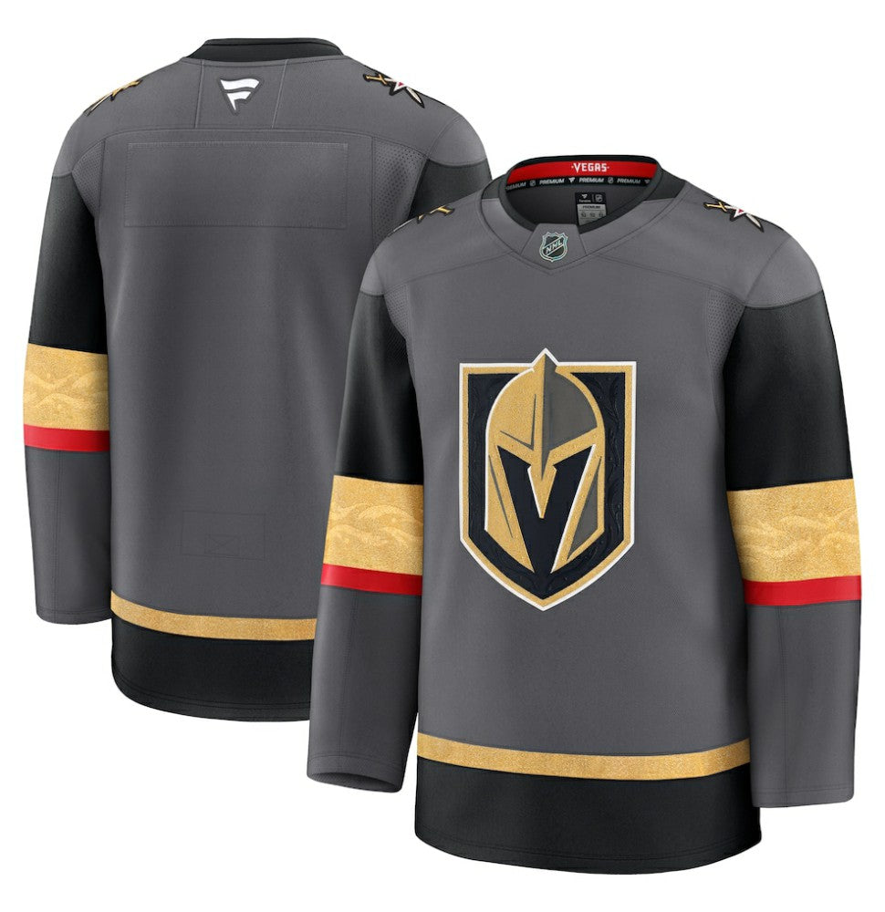 Vegas Golden Knights Fanatics Alternate Premium Jersey - Gray - NHL