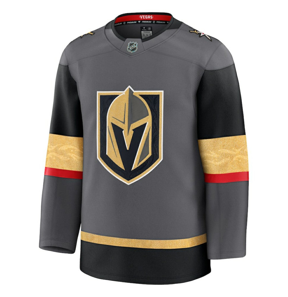 Vegas Golden Knights Fanatics Alternate Premium Jersey - Gray - NHL