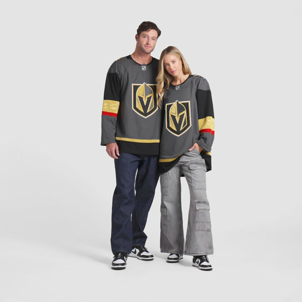 Vegas Golden Knights Fanatics Alternate Premium Jersey - Gray - NHL