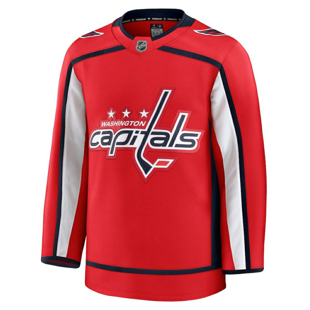 Washington Capitals Fanatics Home Premium Jersey - Red - NHL