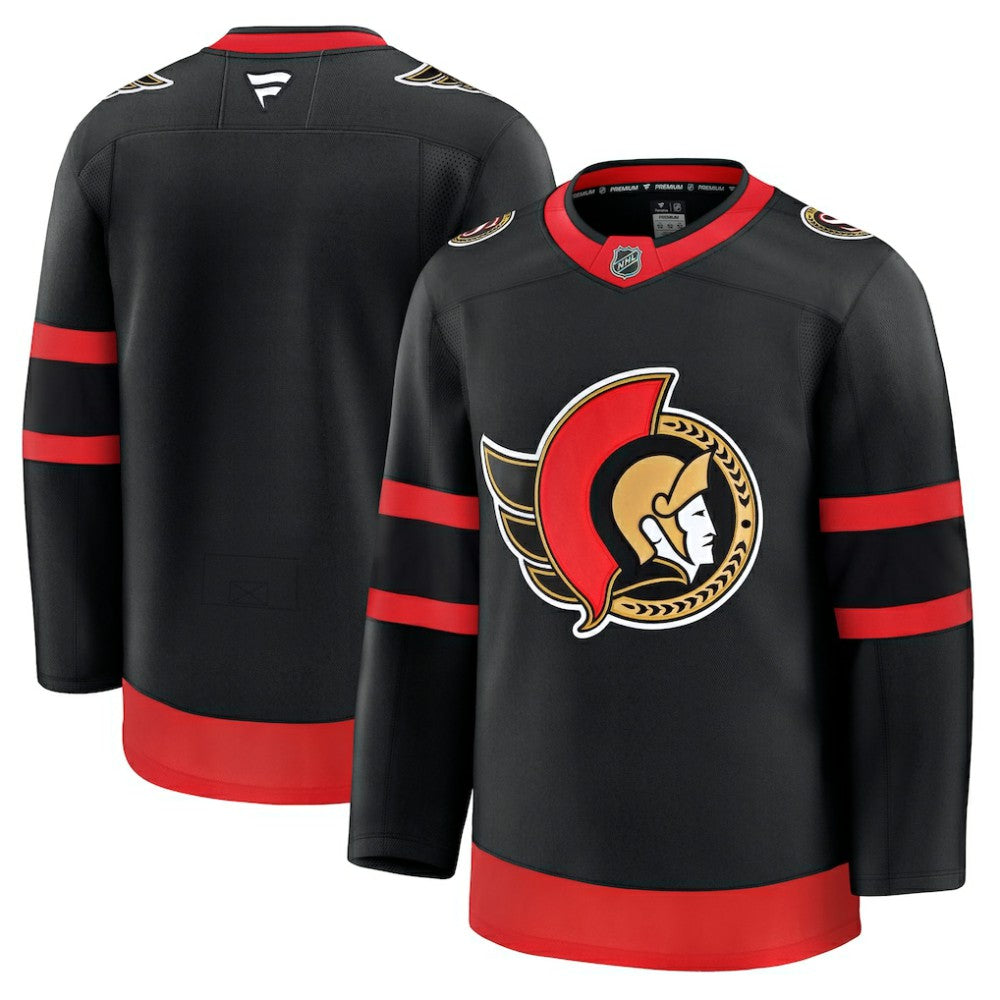 Ottawa Senators Fanatics Home Premium Jersey - Black - NHL