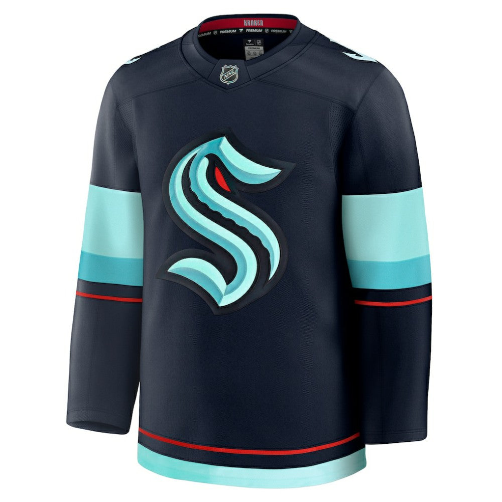 Seattle Kraken Fanatics Home Premium Jersey - Deep Sea Blue - NHL