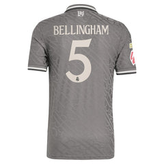 Jude Bellingham Real Madrid Originals 2024/25 Third Player Jersey Charcoal | Adidas cheap