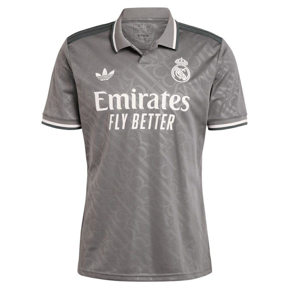 Vini Jr. Real Madrid Originals 2024/25 Third Replica Player Jersey Charcoal | Adidas discount