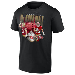 Christian McCaffrey San Francisco 49ers Notorious Player Graphic T-Shirt Black | Fanatics